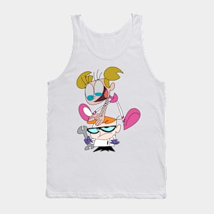 90's Siblings Cartoon Collection Tank Top